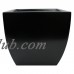 Root and Stock Pacifica Square Curved Fiberglass Planter Box   